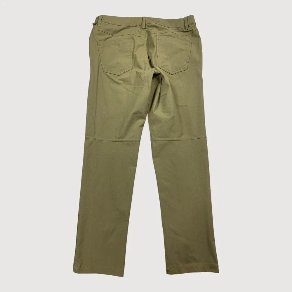 Lululemon ABC Classic-Fit Pants Mens 34x31 Artifact Khaki Warpstreme Commission